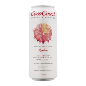 COCO COAST LYCHEE COCONUT WATER 500ml