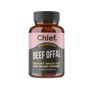 Organic Beef Liver, Heart & Kidney Immunity Boost (120 Capsules)